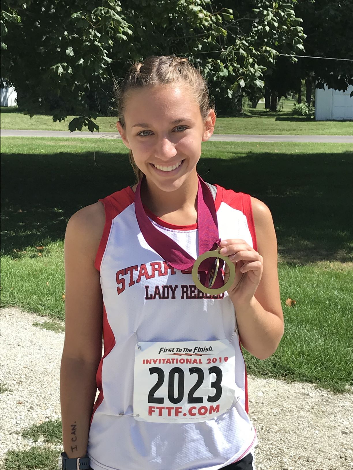 First To Finish - Girls Medalist 2019